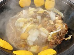 -粘豆包柴火铁锅炖