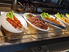 自助取餐区-汉丽轩韩式自助烤肉(大学城龙湖U城天街A馆店)