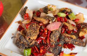 Stir-fried Sturgeon Skin