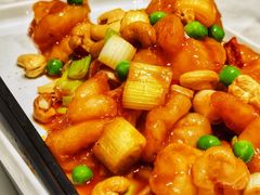 葱香虾球-温度餐厅潮汕砂锅粥(方正2009南区店)