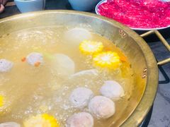 手捶牛肉丸锅底-小牛海记潮汕牛肉店(永定路店)