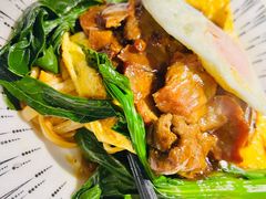 滑蛋叉烧炒河-锦园春香港茶餐厅(西海湾旗舰店)