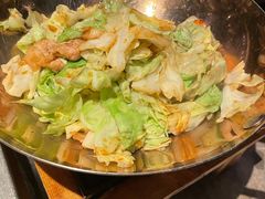 干锅圆白菜-绿茶餐厅(崇文门新世界店)
