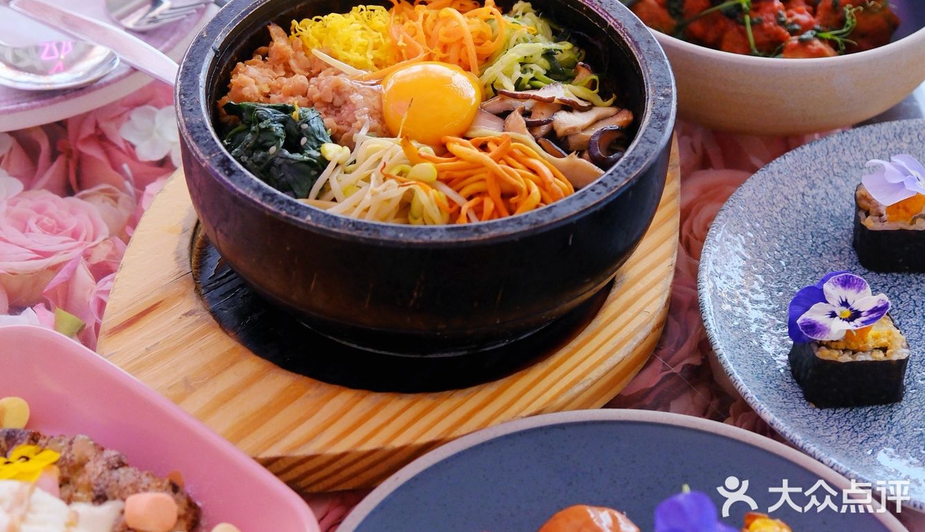 冒粉红色泡泡的素食餐厅🫧沉浸｜梦幻
