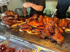 烤羊腿-艾力江和田馕坑烤肉店