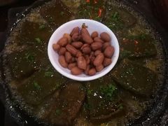 铁板野菜豆腐-农厨好味·温泉鹅·农家菜