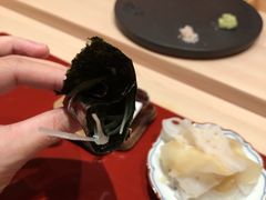 寿司前梅子清口卷-橼舍鮨青木