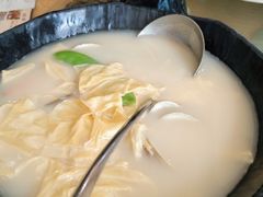 白贝浸自制鲜腐竹-水乡人家私房菜(逢简店)