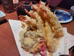 京葱丝炸虾天妇罗-水之惠鲜鱼料理(王府大街店)