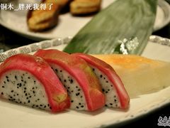 水果.-走马楼饭庄(慈城古县城店)