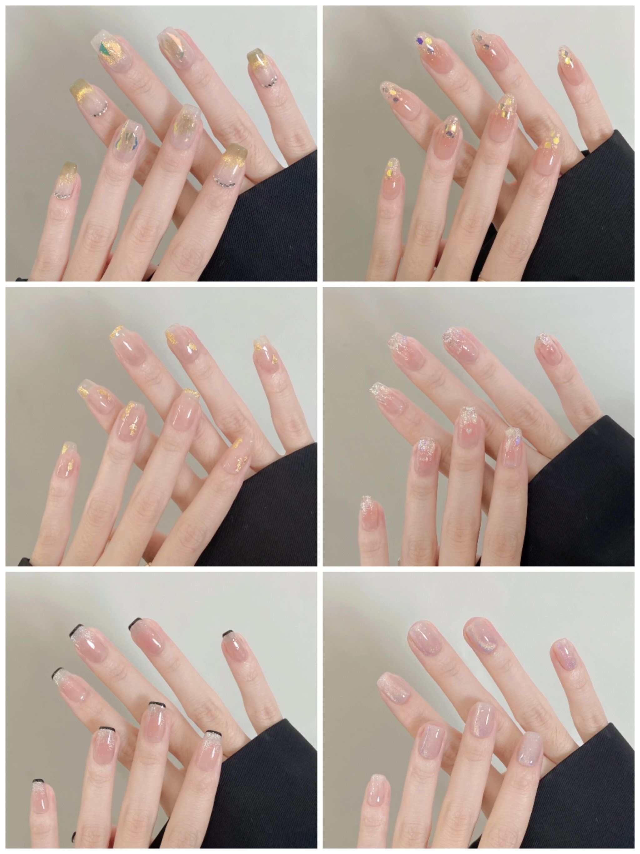 秋季浅色系美甲图鉴来啦!