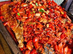 香辣味烤鱼-江边城外烤全鱼(魏公村店)