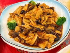鲍鱼汁三菌-玉华台饭庄(裕中西里小区店)