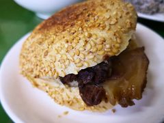 烧饼夹肉-永盛斋小吃(故宫店)