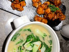 雪花糖醋里脊-绿茶餐厅(天津天河城店)