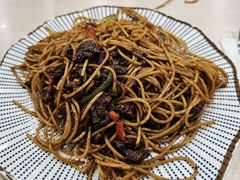 黑椒牛肉意面-喜莲咖啡