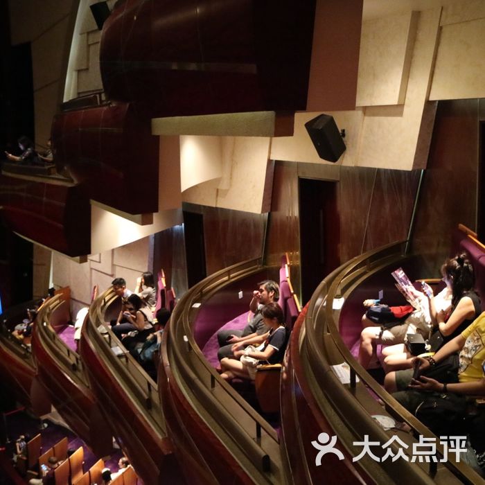 上海文化广场座位视角图片