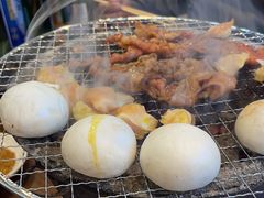 烤鲜蘑-韩风烤牛肉冷面店
