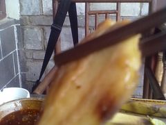 蒜苗回锅肉的瑕疵-香满楼(临安路店)