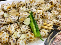 葱姜炒花螺-贞姨美食·老字号海鲜大排档