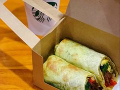 秘汁牛肉彩蔬卷-星巴克(嘉定中信泰富万达广场店)