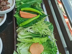一米长有机蔬菜拼盘-本家·添百客韩国料理(泰然店)