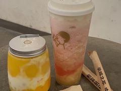 芝芝莓莓桃-喜茶(中山白水井店)