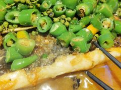 -探鱼·鲜青椒爽麻烤鱼(广州花都来又来店)
