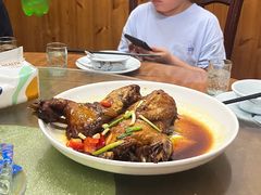 -芦茨金富饭庄·25年老字号·专做稻草鸡