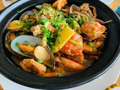 鲍鱼海鲜煲-渔·海鲜餐厅（东澳可域度假村内）南沙湾沙滩店