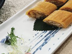 金瓜燕麦甜薄罉-麒麟中餐厅·经典粤菜·地道菜式老字号(广州长隆酒店)