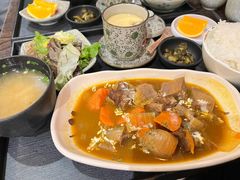 咖喱牛舌定食-角落里(中山公园店)