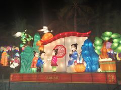 -欢乐海岸椰林沙滩-2025湾区超级灯会