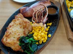 鱿鱼鸡排拼盘-萨莉亚意式餐厅(上下九店)