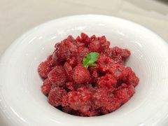 天然蜂蜜拌树莓-吉林省林业宾馆-餐厅