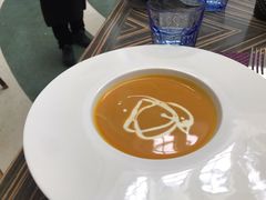奶油栗子南瓜汤-小莫餐厅And More Restaurant西餐(北京展览馆店)