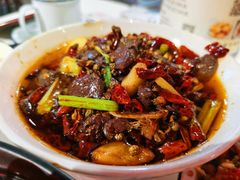 香辣鸡血-丹虾|文和友小龙虾·烙锅(陕西路旗舰店)