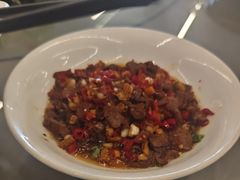 大蒜叶炒腊肉-后湖小院·乡野田园菜