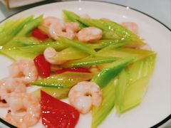 西芹虾仁-乾隆美食·本帮菜(黄河路店)