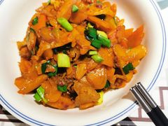 土胡萝卜炒肉-农耕记·湖南土菜(南山欢乐海岸店)