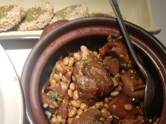 黄豆焖猪脚-绿茶餐厅(滨海万达广场店)