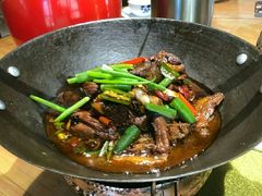 干锅黄鸭叫-爷爷的土钵菜(街道口店)