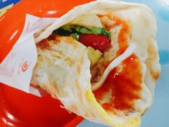 手抓饼-中央财经大学-食堂