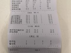 账单-通海俄式烧烤(下瓦房店)