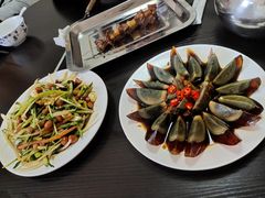 皮蛋豆腐-玫瑰红烤羊排(北新桥三条店)