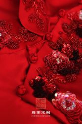 点击看大图 -藤薰定制中式嫁衣礼服旗袍店