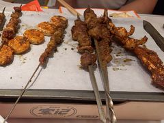 -宝记烧烤·碳锅羊肉·羊蝎子火锅·夜食社(文体路创始店)