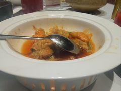 古法大虾烧黄金白菜-局气 烤鸭·北京菜(光华路店)