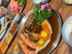 -明洞阿姨·韩式酱蟹烤肉·创意料理(三元桥店)