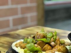铁板蛋豆腐-老东镇啤酒屋海鲜加工·蒸汽海鲜·海鲜烧烤(台东店)